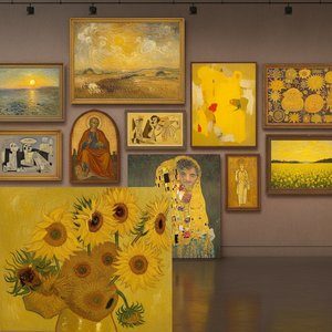 Top 10 des Tableaux Célèbres Dominés par le Jaune Chrome : Art & Décor