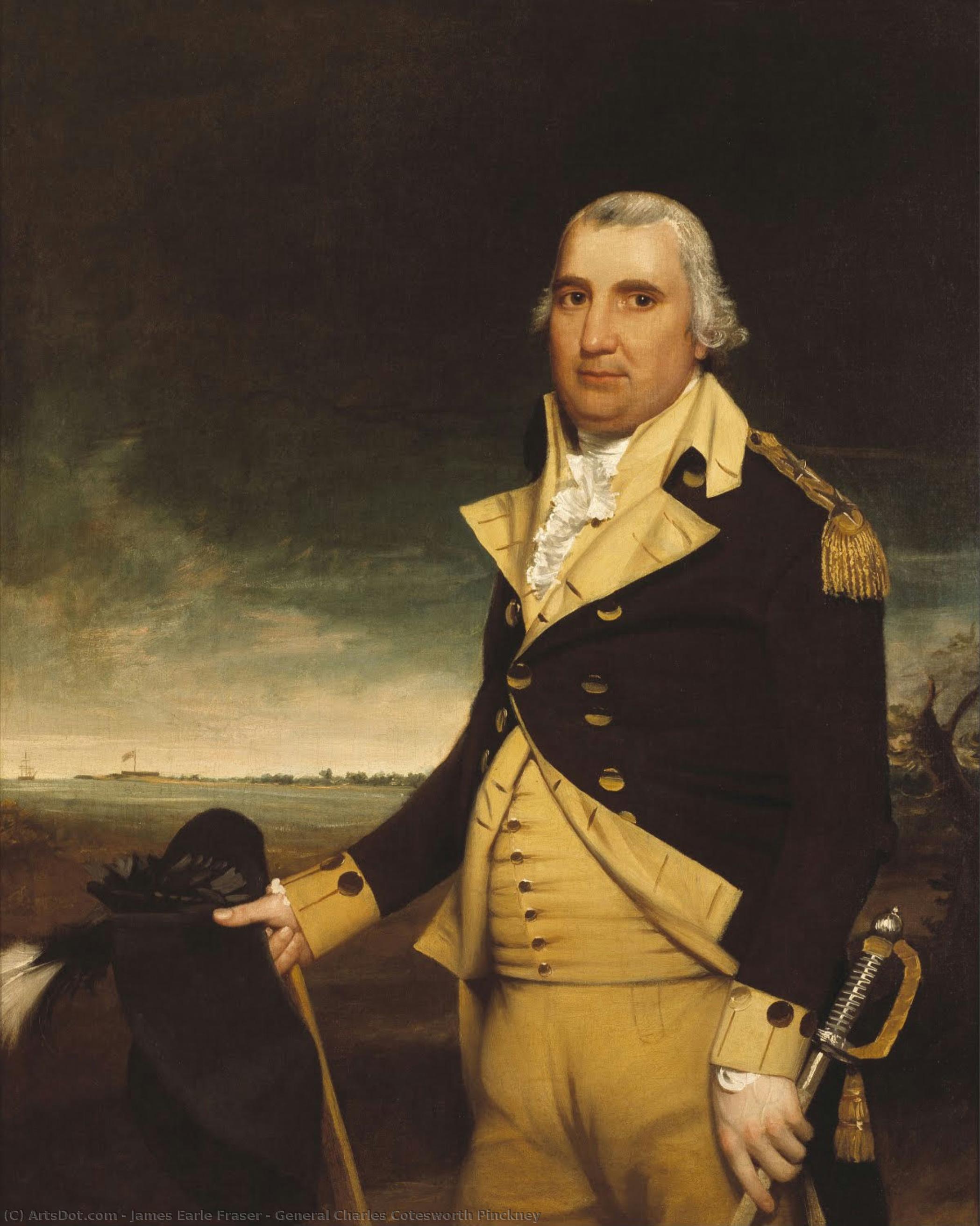 General Charles Cotesworth Pinckney — James Earle Fraser, Oil, Realism