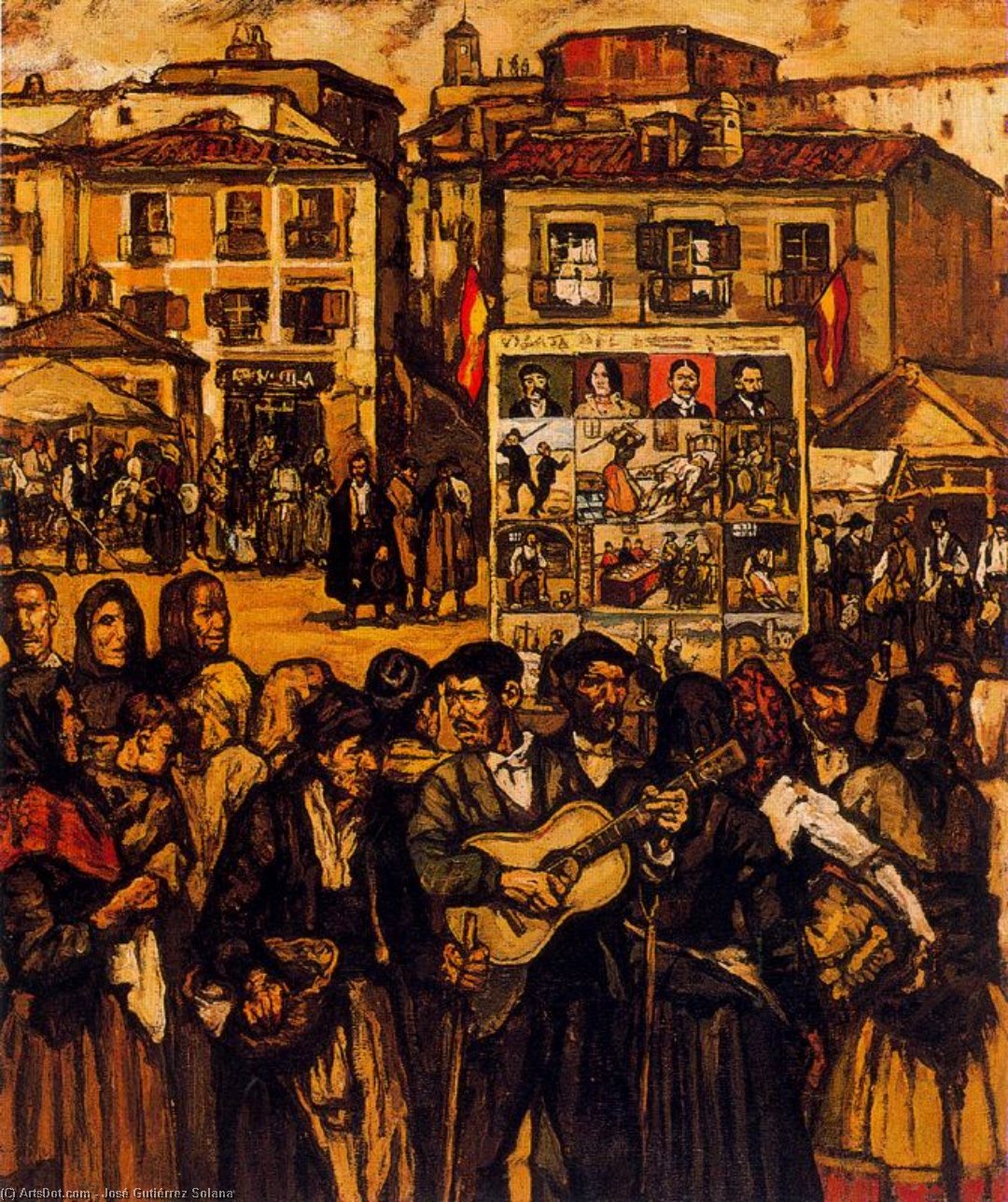 Coplero Callejero — José Gutiérrez Solana