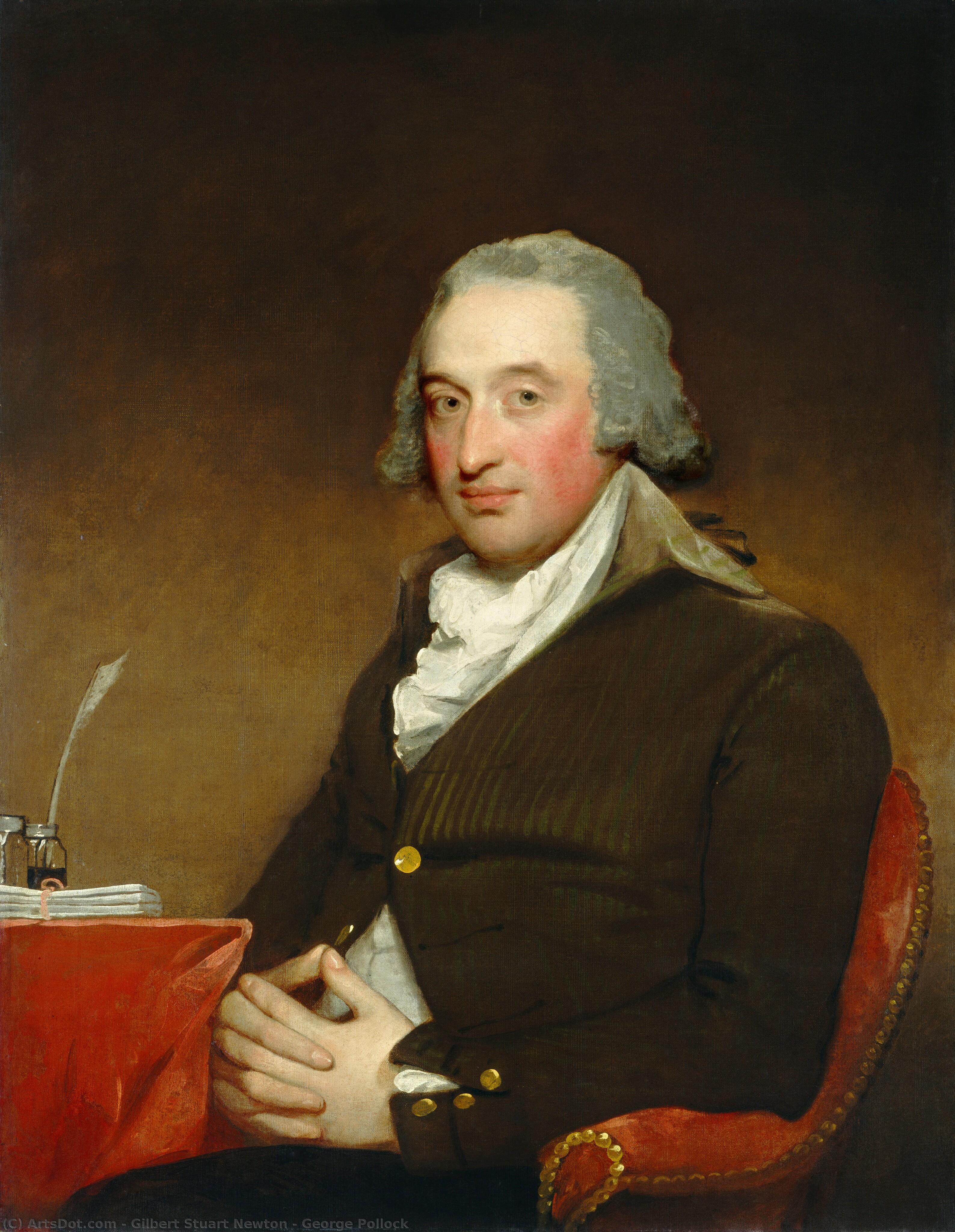 George Pollock — Gilbert Stuart Newton