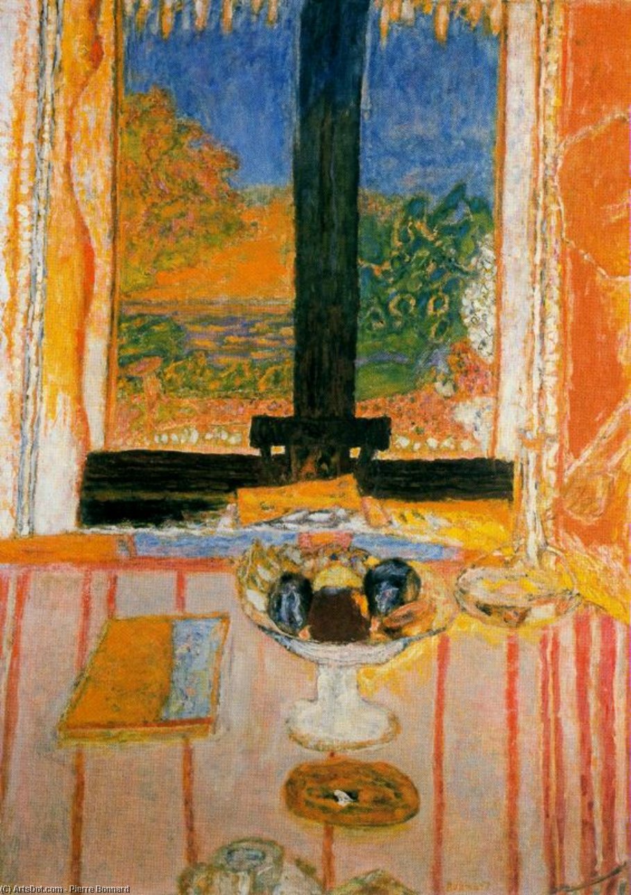 The Table By The Window — Pierre Bonnard
