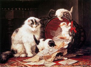 The Shredding Basket Sun — Henriette Ronner Knip