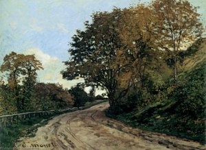 La Strada Per La Fattoria Di Sant'simone — Claude Monet