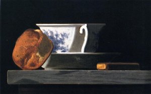 Cup, Biscuit And Fruit — John Frederick Peto