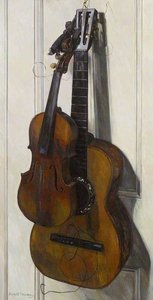 Fiddle And Guitar — Barnett Freedman
