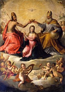 The Coronation Of The Virgin — Hans Von Aachen