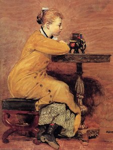 Frau Und Elefant — Winslow Homer, Winslow Homer's 'woman And Elephant' Exemplifies T