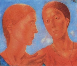 Two — Kuzma Petrov-vodkin