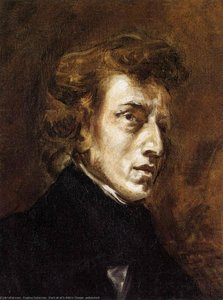 Portrait De Frédéric Chopin — Eugène Delacroix