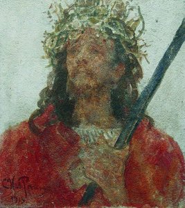 Jesus In A Crown Of Thorns — Ilya Yefimovich Repin