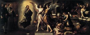 The Angels' Kitchen — Bartolomé Esteban Murillo
