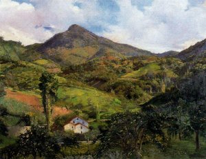 Landscape With Farmhouse — Ignacio Díaz Olano