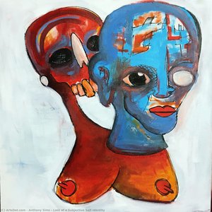 Loss Of A Subjective Self-identity — Anthony Sims, Neo Expressionism