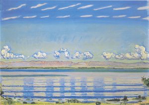 Rhythmic Landscape On Lake Geneva — Ferdinand Hodler, Symbolism