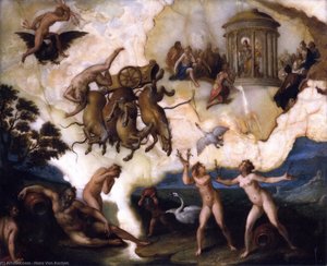 The Fall Of Phaeton — Hans Von Aachen