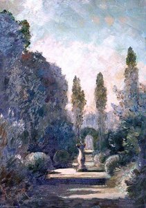 Garden With Sundial — William Herbert Allen