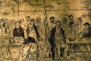 Comedor De Los Pobres — José Gutiérrez Solana