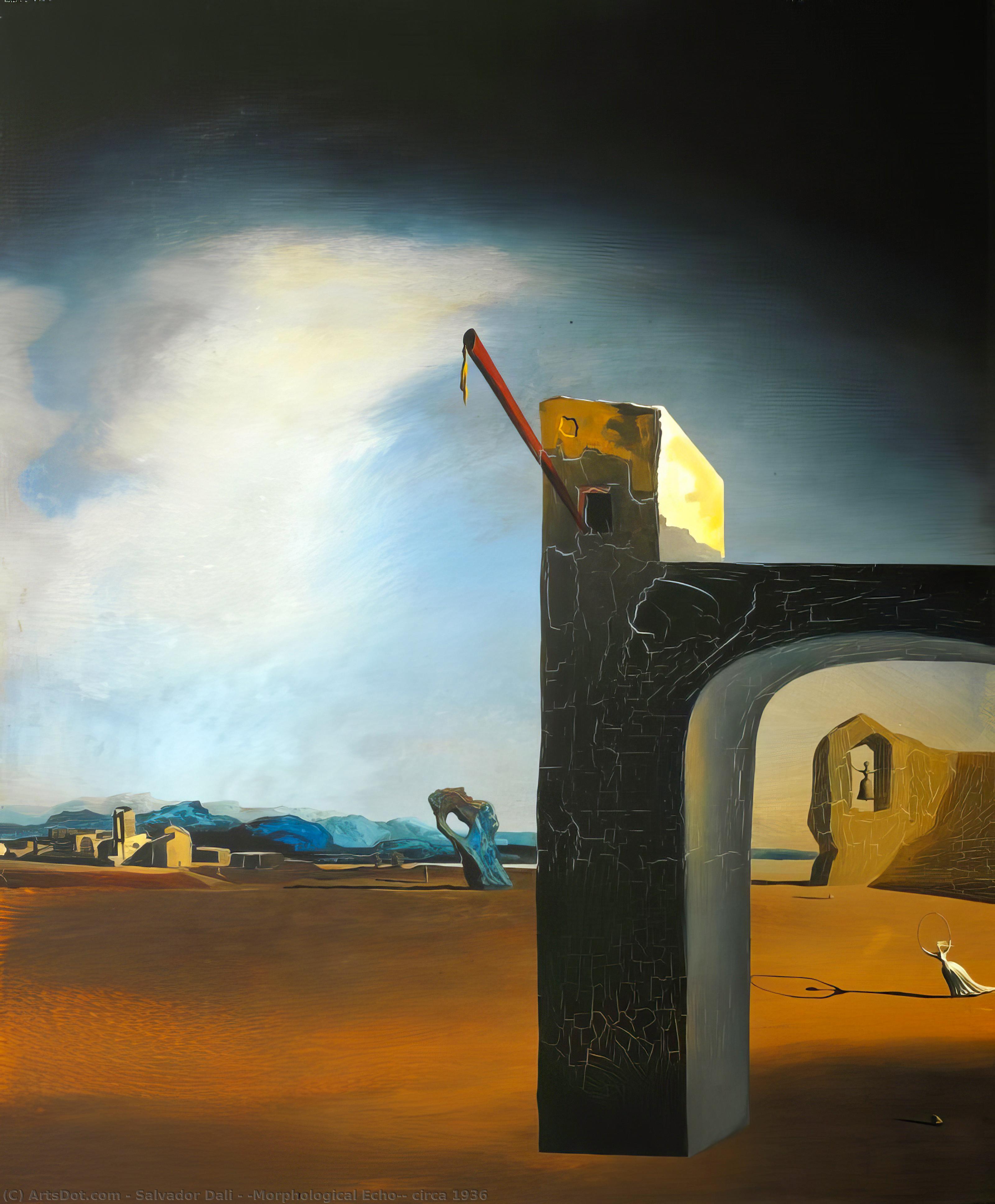 Morphological Echo — Salvador Dalí