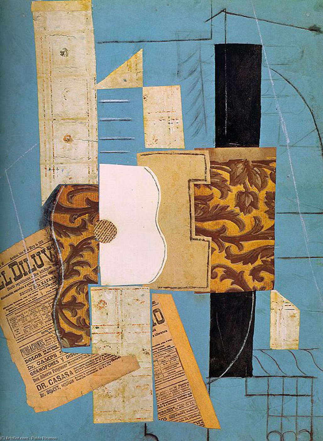 La Chitarra — Pablo Picasso