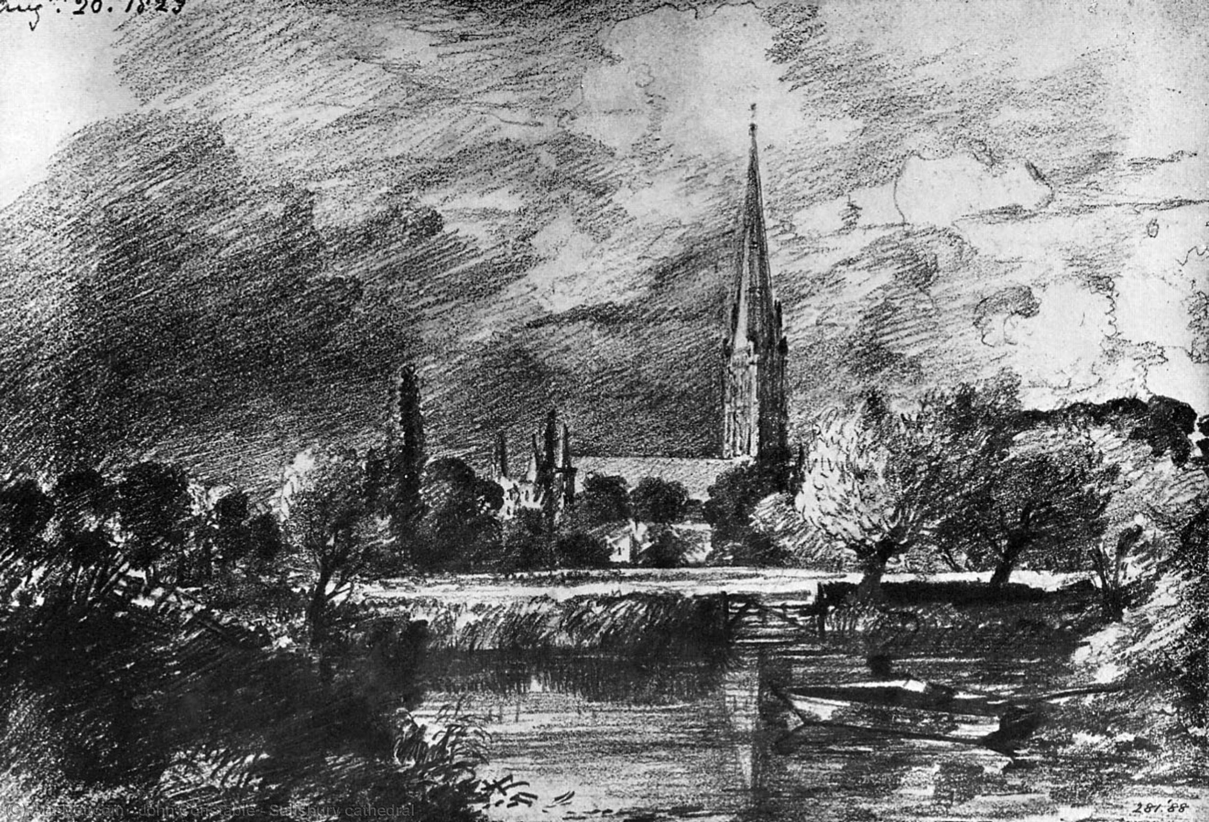 Salisbury Domkirke — John Constable