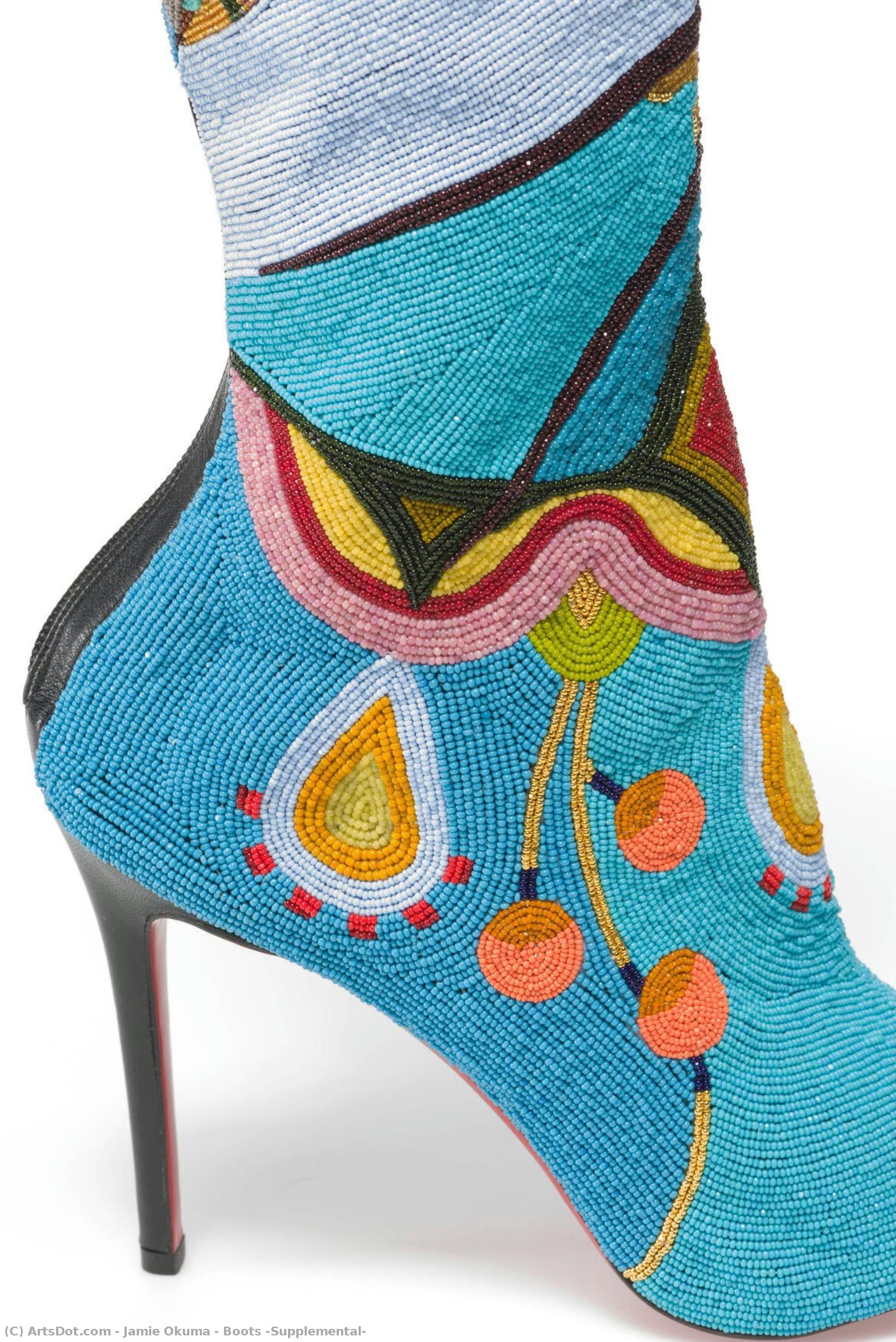 Boots (supplemental) — Jamie Okuma, Acrylic On Canvas