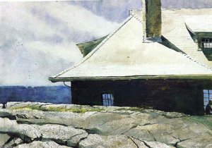 Man Reading, Monhegan — Jamie Wyeth