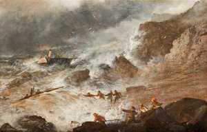 After The Wreck (on The French Coast) — James Webb