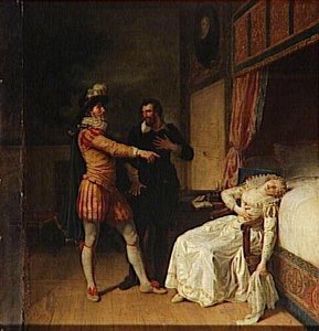 Gabrielle D'estrées Évanouie En Présence D'henri Iv Menaçant Et De Sully — 프랑수아 안드레 빈센트