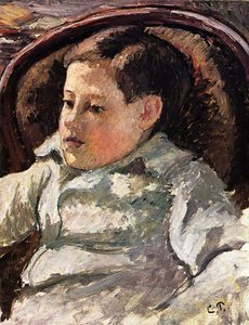 Portrait Of Paulemile — Camille Pissarro, Impressionist Movement