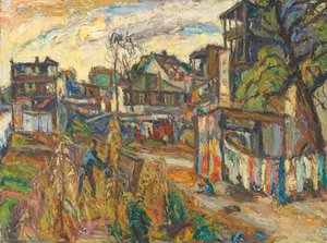 City Scene — Abraham A Manievich