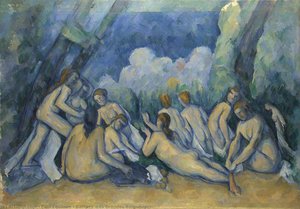 Los Grandes Baigneuses — Paul Cézanne