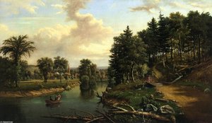South Of Sherburne On The Chenango — Levi Wells Prentice